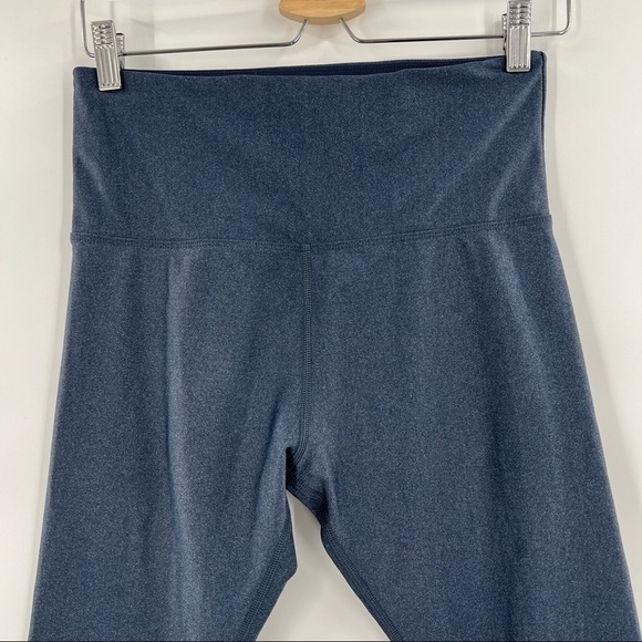 LORNA Jane blue cropped high waisted tights size M - Picture 6 of 6